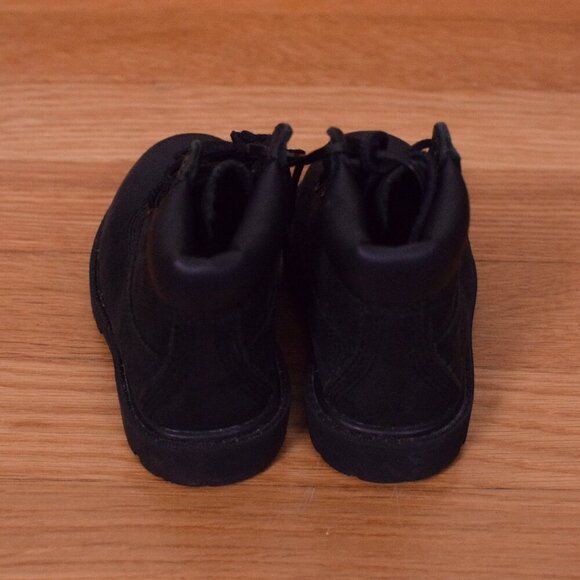 Boys Timberland Premium 6" Waterproof Black Suede Boot Baby/Toddler/Kid - Size 5 - Picture 4 of 5